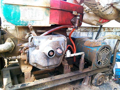 秦安单杠柴油机发电机出租